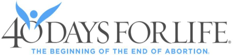 40 Days for Life campaign logo
