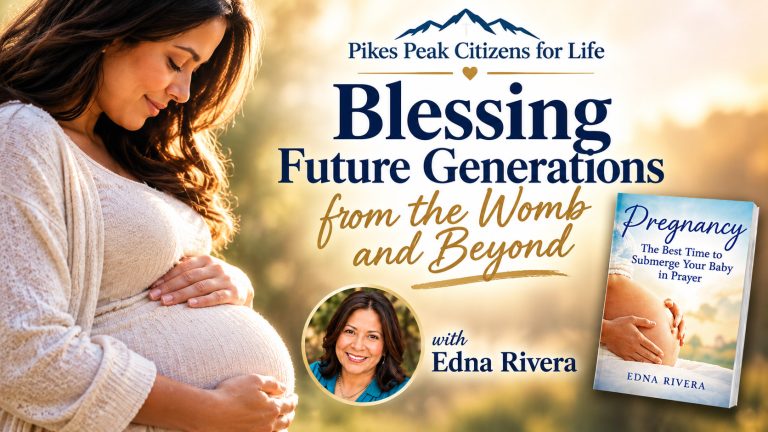 Blessing Future Generations from the Womb and Beyond: Author Edna Rivera Visits Colorado Springs Oct. 17