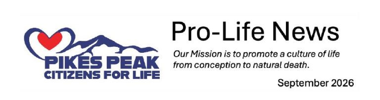 September 2026 Pro-Life News: Newsletter Now Available